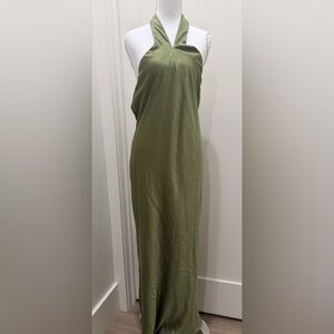 Nordstrom Petal and Pup Olive Dress